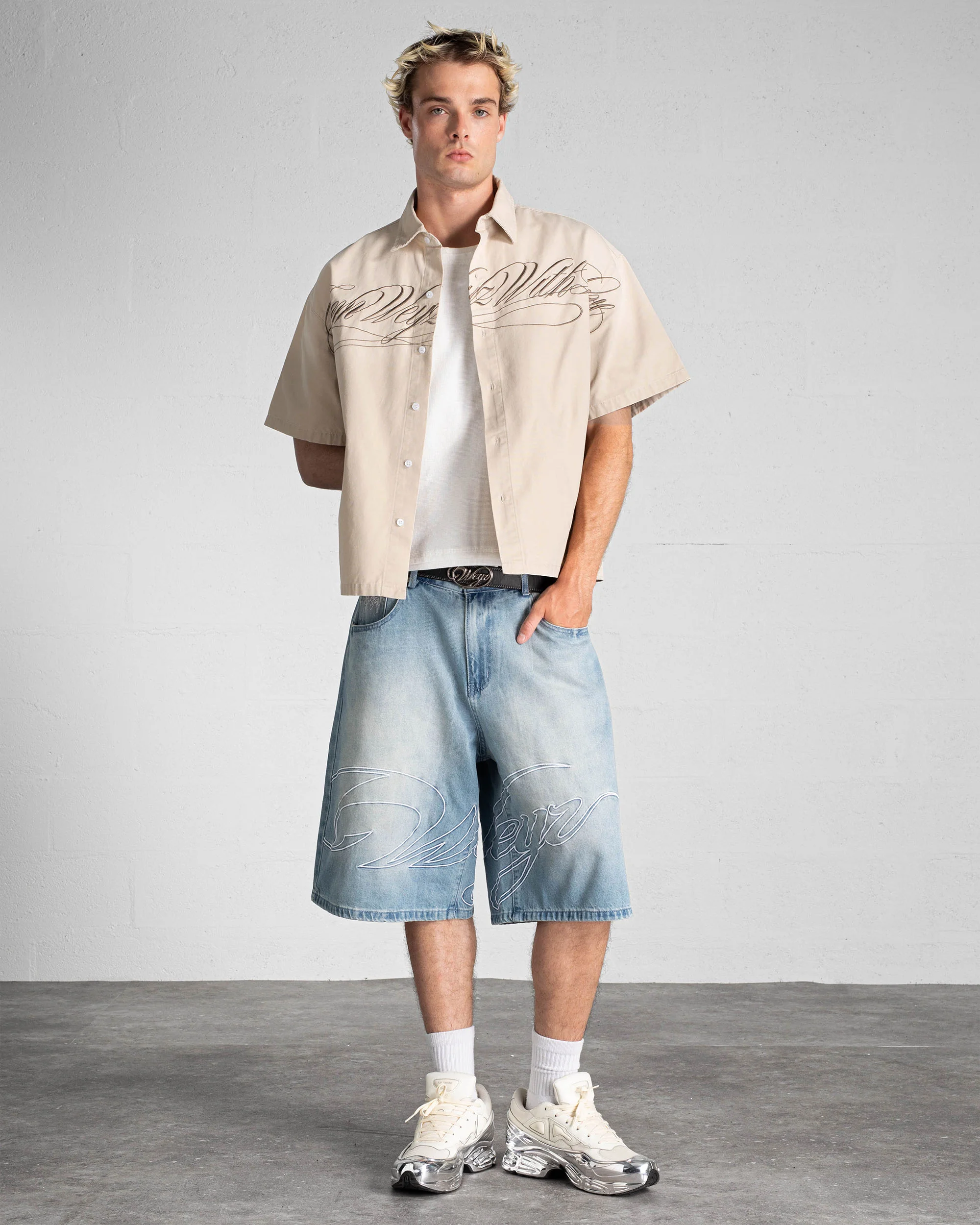 CHEMISE "FWWL" - Beige - Image 3