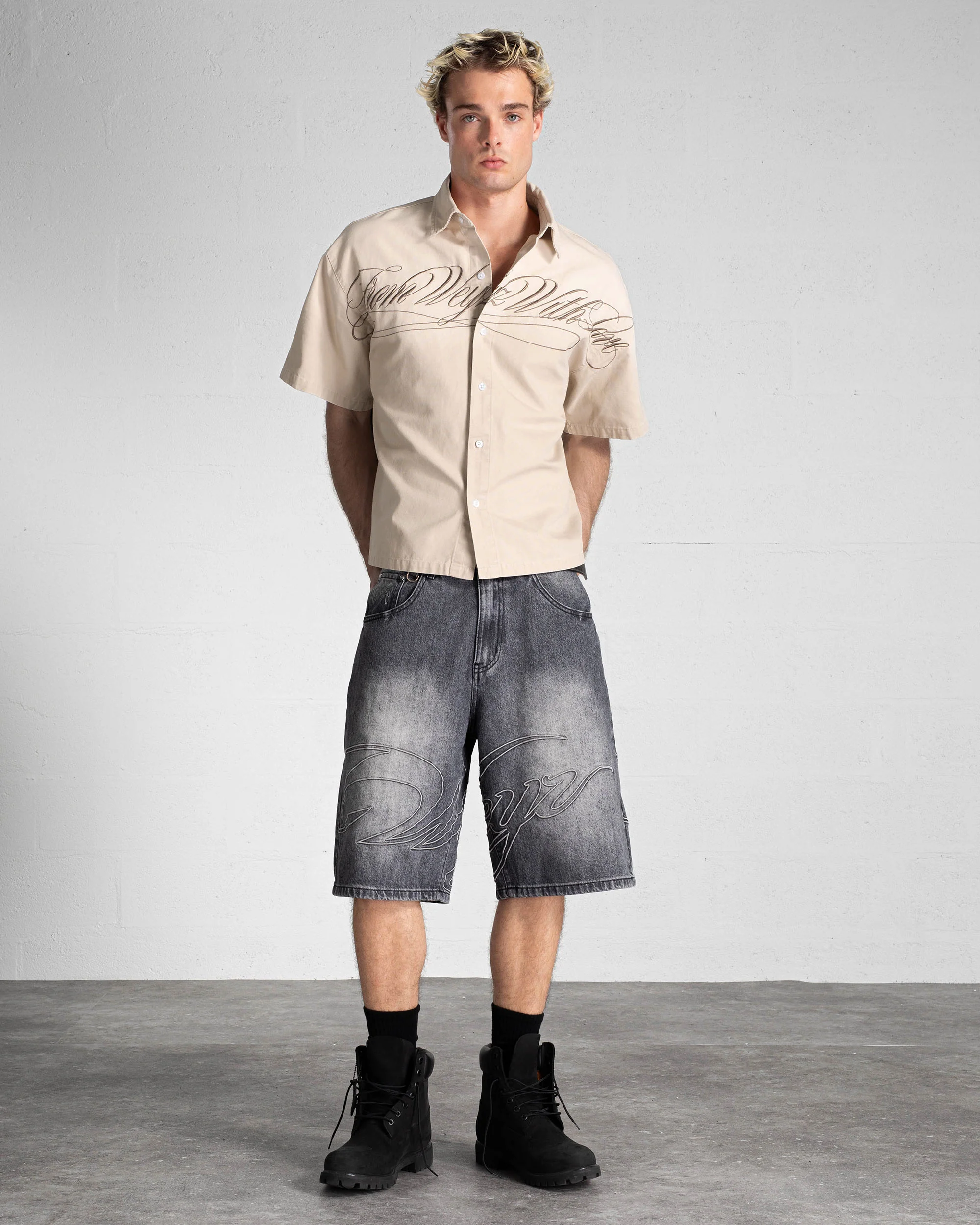 CHEMISE "FWWL" - Beige - Image 4