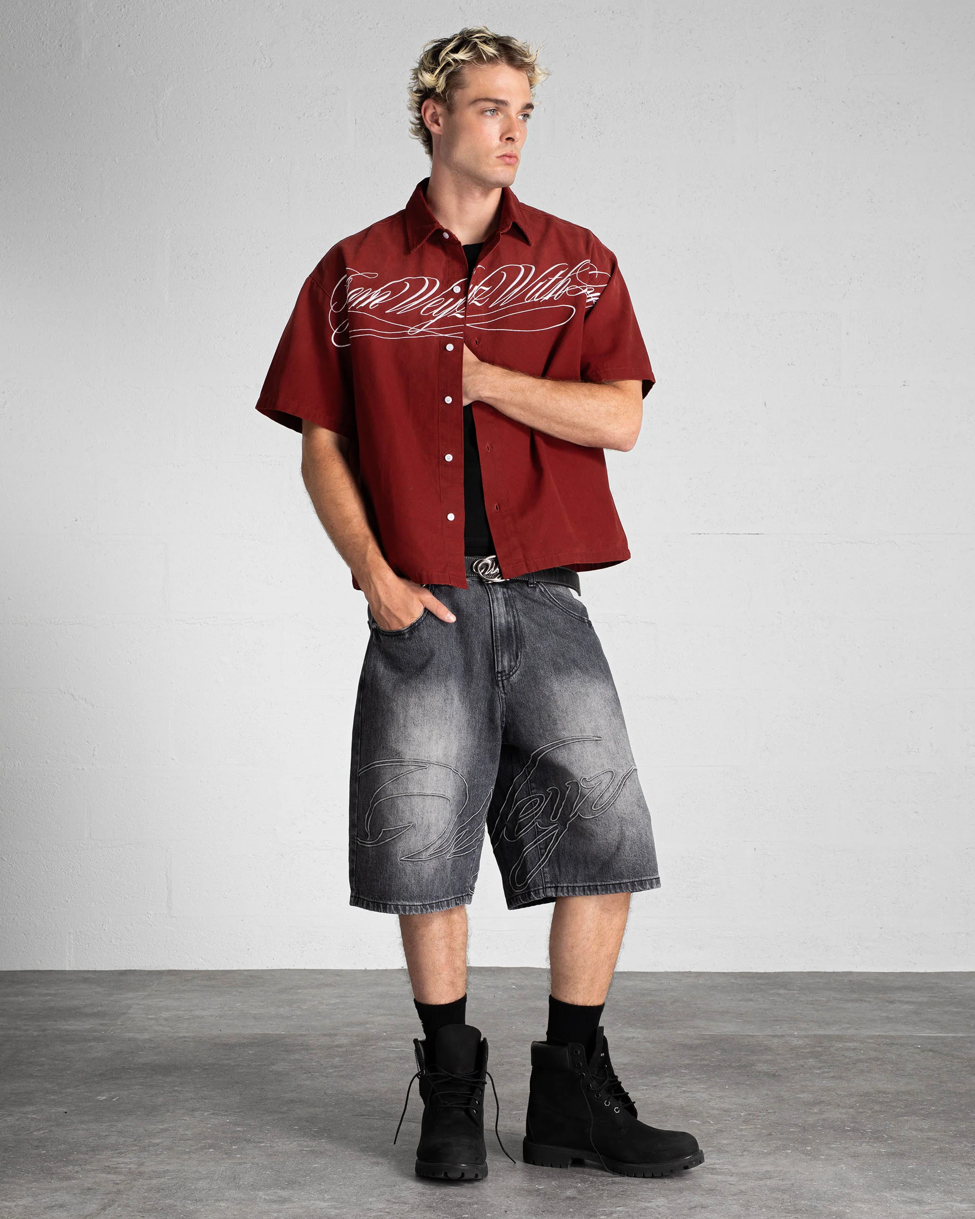 CHEMISE "FWWL" - Rouge - Image 3