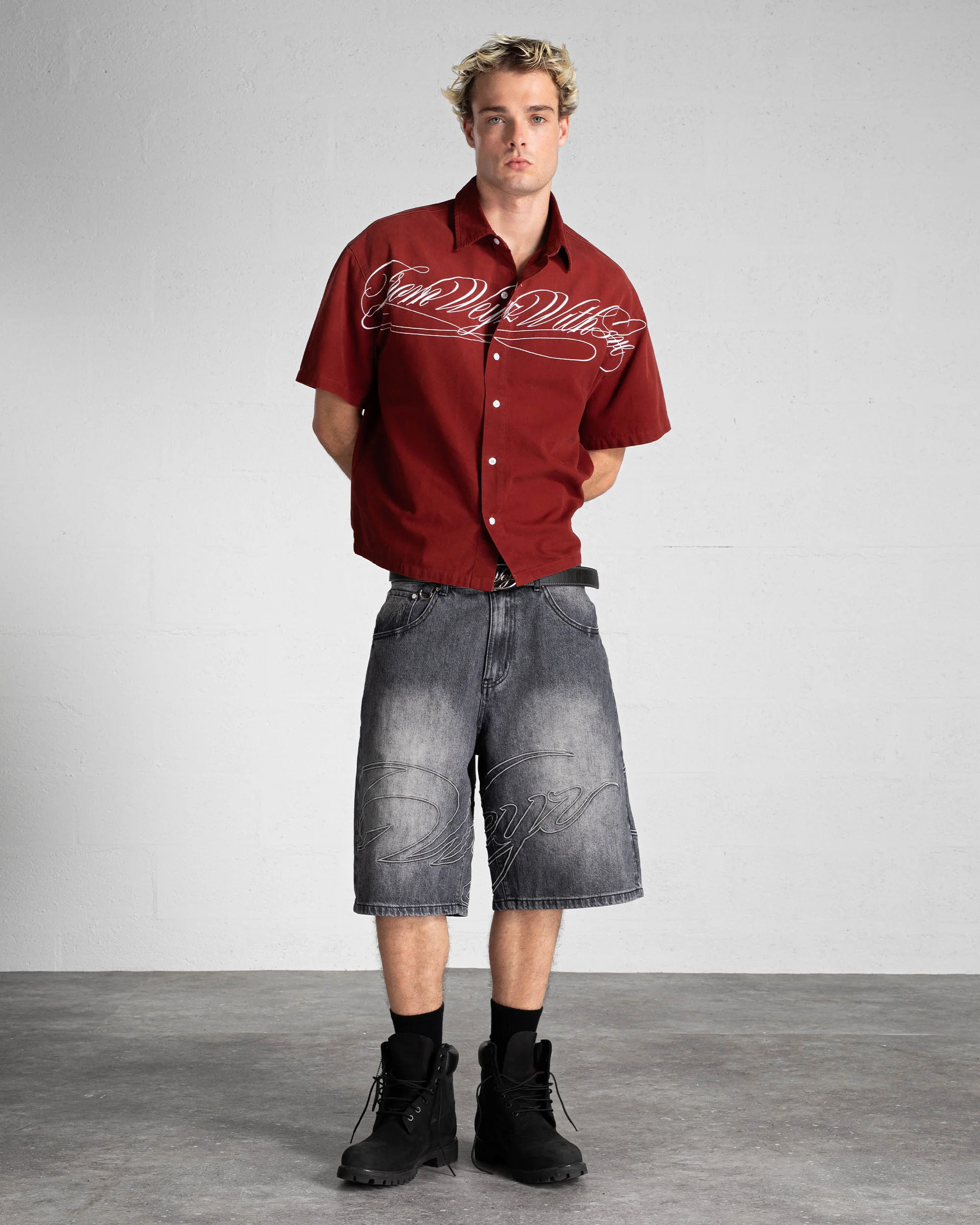 CHEMISE "FWWL" - Rouge - Image 4