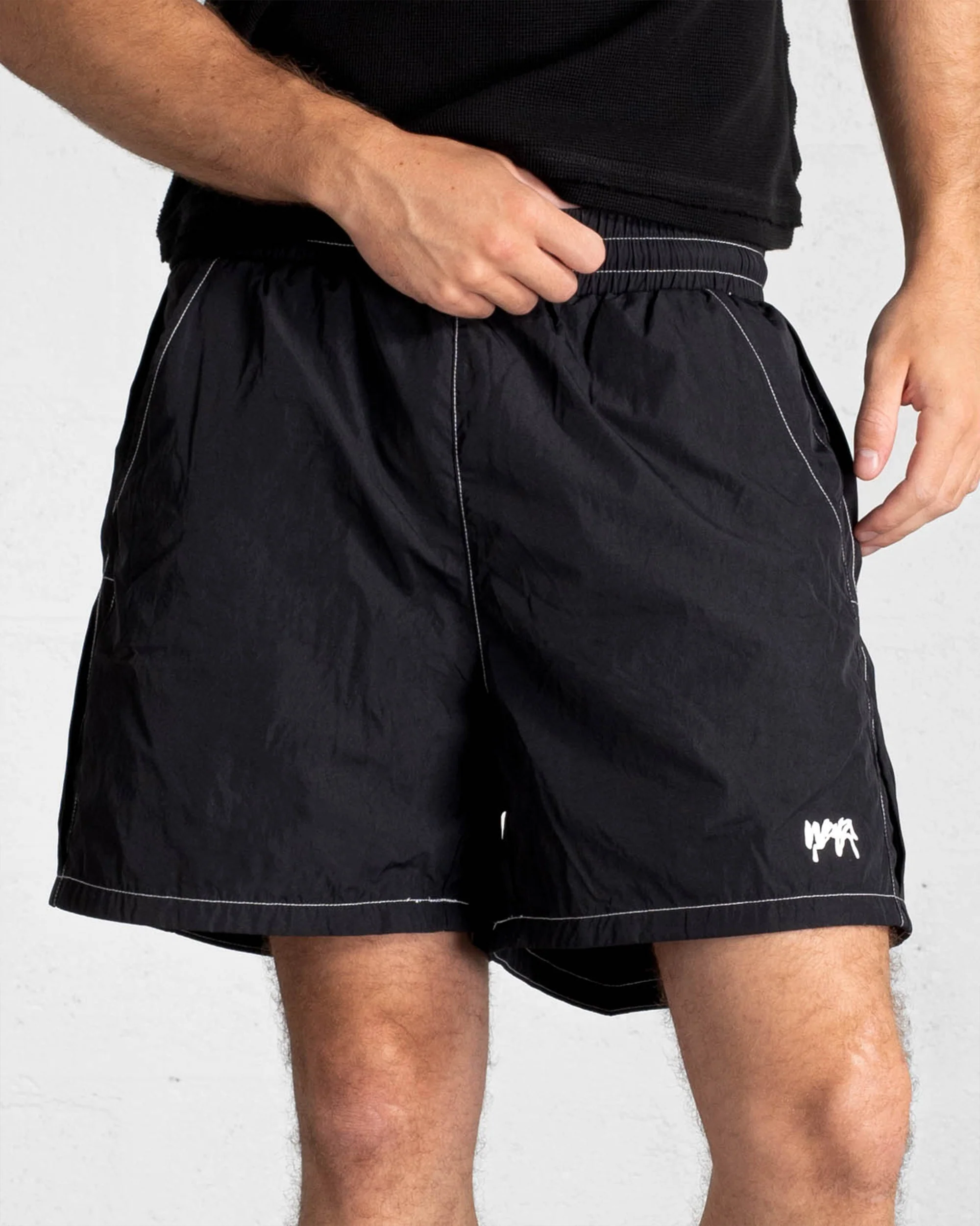 SHORT DE BAIN WEYZ "SHARK" - NOIR - Image 3
