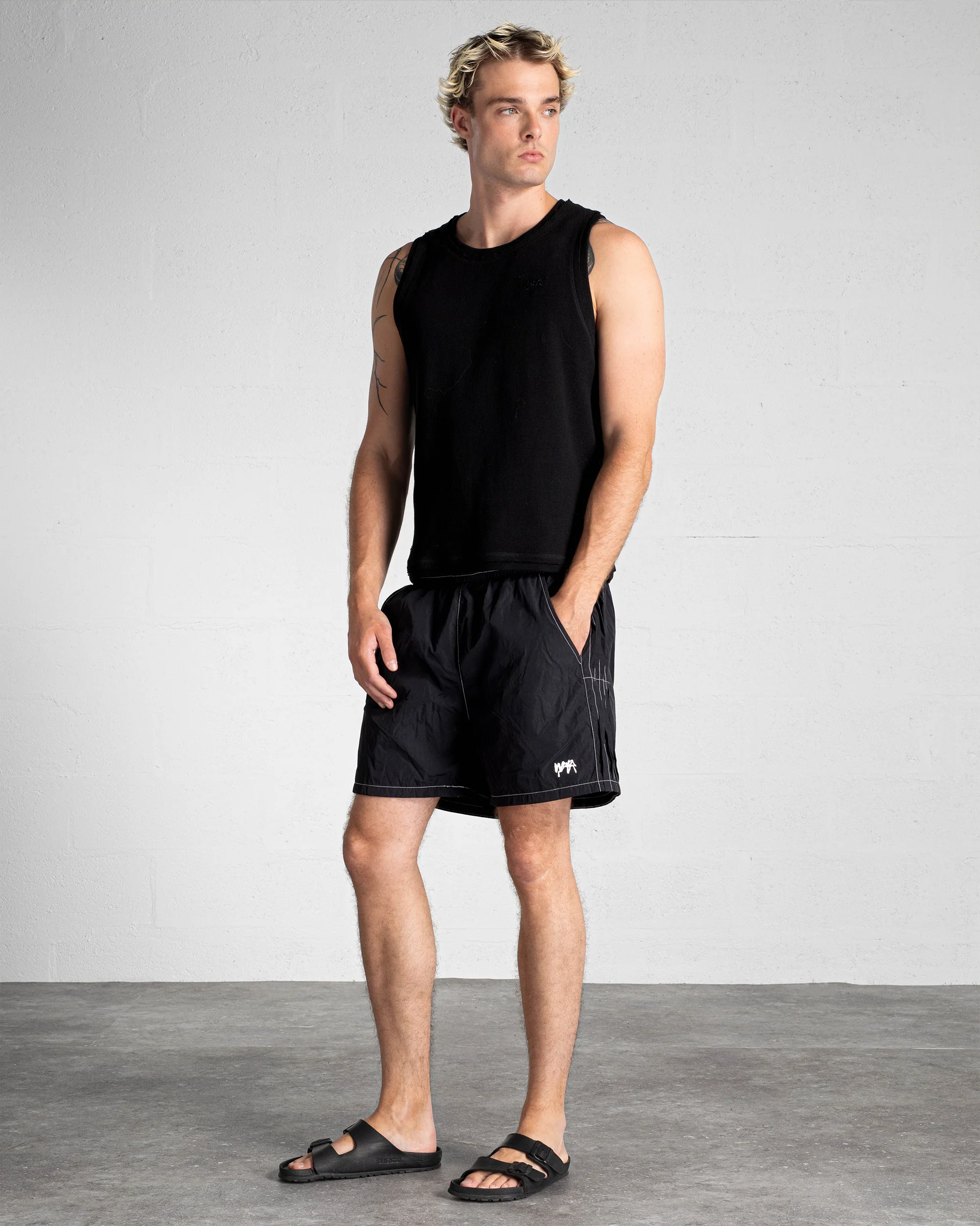 SHORT DE BAIN WEYZ "SHARK" - NOIR - Image 4